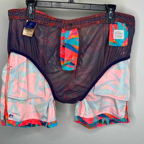 Scotch & Soda Draw String Swim Trunks - Picture 4 of 7